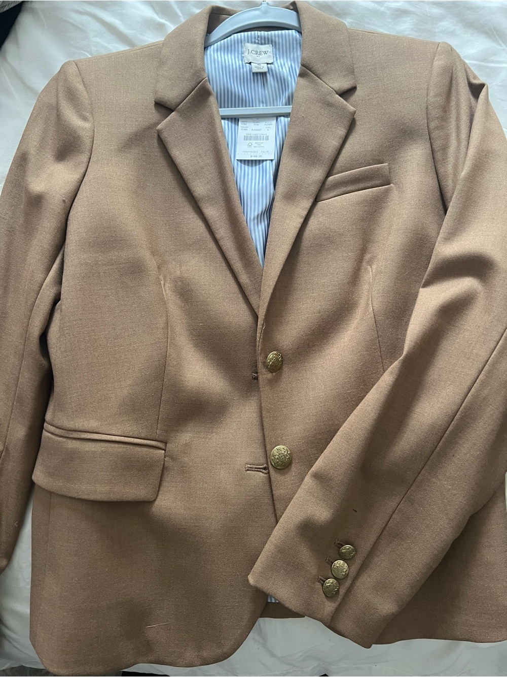 J Crew Tan Blazer